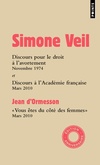  Achetez le livre d'occasion Discours à l'Assemblée Nationale et à l'Académie Française sur Livrenpoche.com 