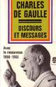  Achetez le livre d'occasion Discours et messages Tome III : Avec le renouveau 1958-1962 de Général Charles De Gaulle sur Livrenpoche.com 