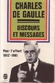  Achetez le livre d'occasion Discours et messages Tome IV : Pour l'effort 1962-1965 de Général Charles De Gaulle sur Livrenpoche.com 