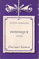 Achetez le livre d'occasion Dominique (extraits) de Eugène Fromentin sur Livrenpoche.com 