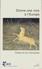  Achetez le livre d'occasion Donne une voix à l'Europe sur Livrenpoche.com 