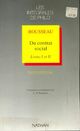  Achetez le livre d'occasion Du contrat social (Livres I et II) de Jean-Jacques Rousseau sur Livrenpoche.com 