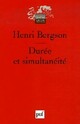  Achetez le livre d'occasion Durée et simultanéité de Henri Bergson sur Livrenpoche.com 