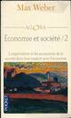  Achetez le livre d'occasion Economie et société Tome II : L'organisation et les puissances de la société dans leur rapport avec l'économie de Max Weber sur Livrenpoche.com 
