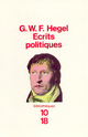  Achetez le livre d'occasion Ecrits politiques de Goerg Wilhelm Friedrich Hegel sur Livrenpoche.com 