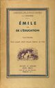  Achetez le livre d'occasion Emile ou de l'éducation Tome I de Jean-Jacques Rousseau sur Livrenpoche.com 