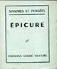  Achetez le livre d'occasion Epicure de Epicure sur Livrenpoche.com 
