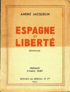  Achetez le livre d'occasion Espagne et liberté sur Livrenpoche.com 