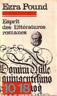  Achetez le livre d'occasion Esprit des littératures romanes de Erza Pound sur Livrenpoche.com 