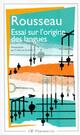  Achetez le livre d'occasion Essai sur l'origine des langues et autres textes sur la musique de Jean-Jacques Rousseau sur Livrenpoche.com 