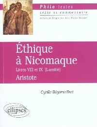  Achetez le livre d'occasion Ethique à Nicomaque (Livres VIII à IX sur l'amitié) de Aristote sur Livrenpoche.com 