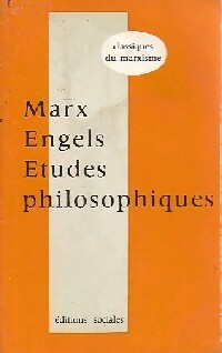  Achetez le livre d'occasion Etudes philosophiques de Friedrich Engels sur Livrenpoche.com 