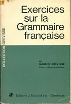  Achetez le livre d'occasion Exercices sur la grammaire française sur Livrenpoche.com 