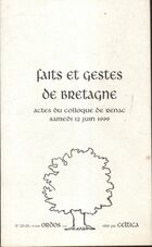  Achetez le livre d'occasion Faits et gestes de Bretagne sur Livrenpoche.com 