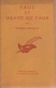  Achetez le livre d'occasion Faux et usage de faux de Thomas Narcejac sur Livrenpoche.com 