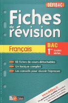  Achetez le livre d'occasion Français 1ères toutes séries, fiches de révision sur Livrenpoche.com 
