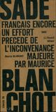  Achetez le livre d'occasion Français, encore un effort / l'inconvenance majeure de Sade sur Livrenpoche.com 