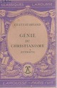  Achetez le livre d'occasion Génie du Christianisme (extraits) de François René Chateaubriand sur Livrenpoche.com 