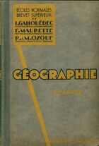  Achetez le livre d'occasion Géographie générale. 1ère année : Géographie physique sur Livrenpoche.com 
