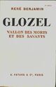  Achetez le livre d'occasion Glozel vallon des morts et des savants de René Benjamin sur Livrenpoche.com 