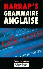 Achetez le livre d'occasion Grammaire anglaise sur Livrenpoche.com 