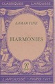  Achetez le livre d'occasion Harmonies de Alphonse De Lamartine sur Livrenpoche.com 