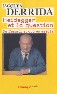  Achetez le livre d'occasion Heidegger et la question / De l'esprit et autres essais de Jacques Derrida sur Livrenpoche.com 