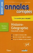  Achetez le livre d'occasion Histoire-géographie, Education civique Brevet toutes séries sur Livrenpoche.com 
