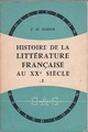  Achetez le livre d'occasion Histoire de la littérature française au XXe siècle Tome II de Pierre Henri Simon sur Livrenpoche.com 