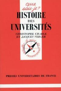  Achetez le livre d'occasion Histoire des universités de Jacques Charle sur Livrenpoche.com 
