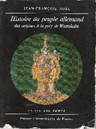  Achetez le livre d'occasion Histoire du peuple allemand des origines à la paix de Westphalie sur Livrenpoche.com 