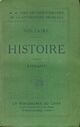  Achetez le livre d'occasion Histoire (extraits) de Voltaire sur Livrenpoche.com 