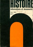  Achetez le livre d'occasion Histoire informations et documents n°3 sur Livrenpoche.com 