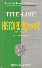  Achetez le livre d'occasion Histoire romaine livres I et II sur Livrenpoche.com 