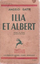  Achetez le livre d'occasion Ilia et Albert sur Livrenpoche.com 