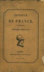  Achetez le livre d'occasion Institut de France annuaire pour 1875 sur Livrenpoche.com 