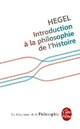  Achetez le livre d'occasion Introduction à la philosophie de l'histoire de Goerg Wilhelm Friedrich Hegel sur Livrenpoche.com 