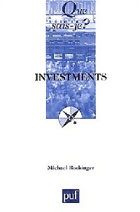  Achetez le livre d'occasion Investments de Michael Rockinger sur Livrenpoche.com 