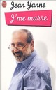  Achetez le livre d'occasion J'me marre de Jean Yanne sur Livrenpoche.com 