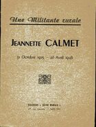  Achetez le livre d'occasion Jeannette Calmet, une militante rurale sur Livrenpoche.com 