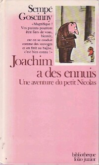  Achetez le livre d'occasion Joachim a des ennuis de René ; Sempé Goscinny sur Livrenpoche.com 