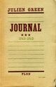  Achetez le livre d'occasion Journal Tome Iii : Devant la porte sombre (1940-1943) de Julien Green sur Livrenpoche.com 