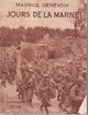  Achetez le livre d'occasion Jours de la marne de Maurice Genevoix sur Livrenpoche.com 