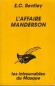  Achetez le livre d'occasion L'affaire Manderson de E.C. Bentley sur Livrenpoche.com 