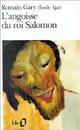  Achetez le livre d'occasion L'angoisse du Roi Salomon de Romain Gary sur Livrenpoche.com 