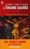  Achetez le livre d'occasion L'énigme sacrée Tome I : Le secret révélé de la dynastie de Jésus sur Livrenpoche.com 
