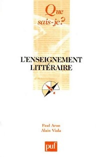  Achetez le livre d'occasion L'enseignement littéraire de Alain Aron sur Livrenpoche.com 