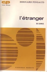 Achetez le livre d'occasion L'étranger d'Albert Camus de Bernard Pingaud sur Livrenpoche.com 