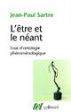  Achetez le livre d'occasion L'être et le néant de Jean-Paul Sartre sur Livrenpoche.com 