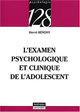  Achetez le livre d'occasion L'exament psychologie et clinique de l'adolescent de Hervé Bénony sur Livrenpoche.com 